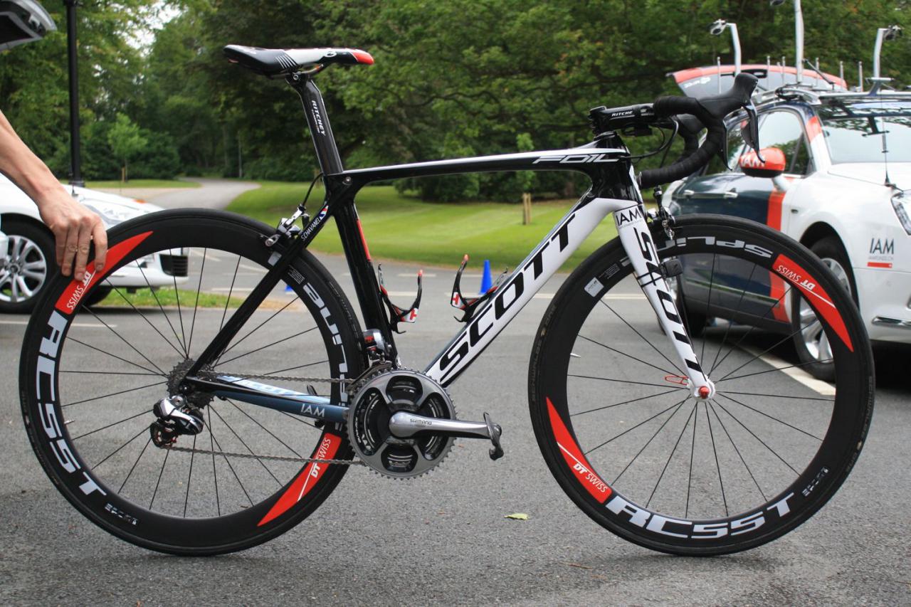 Tour de France tech 2014 Sylvain Chavanel s IAM Cycling Scott